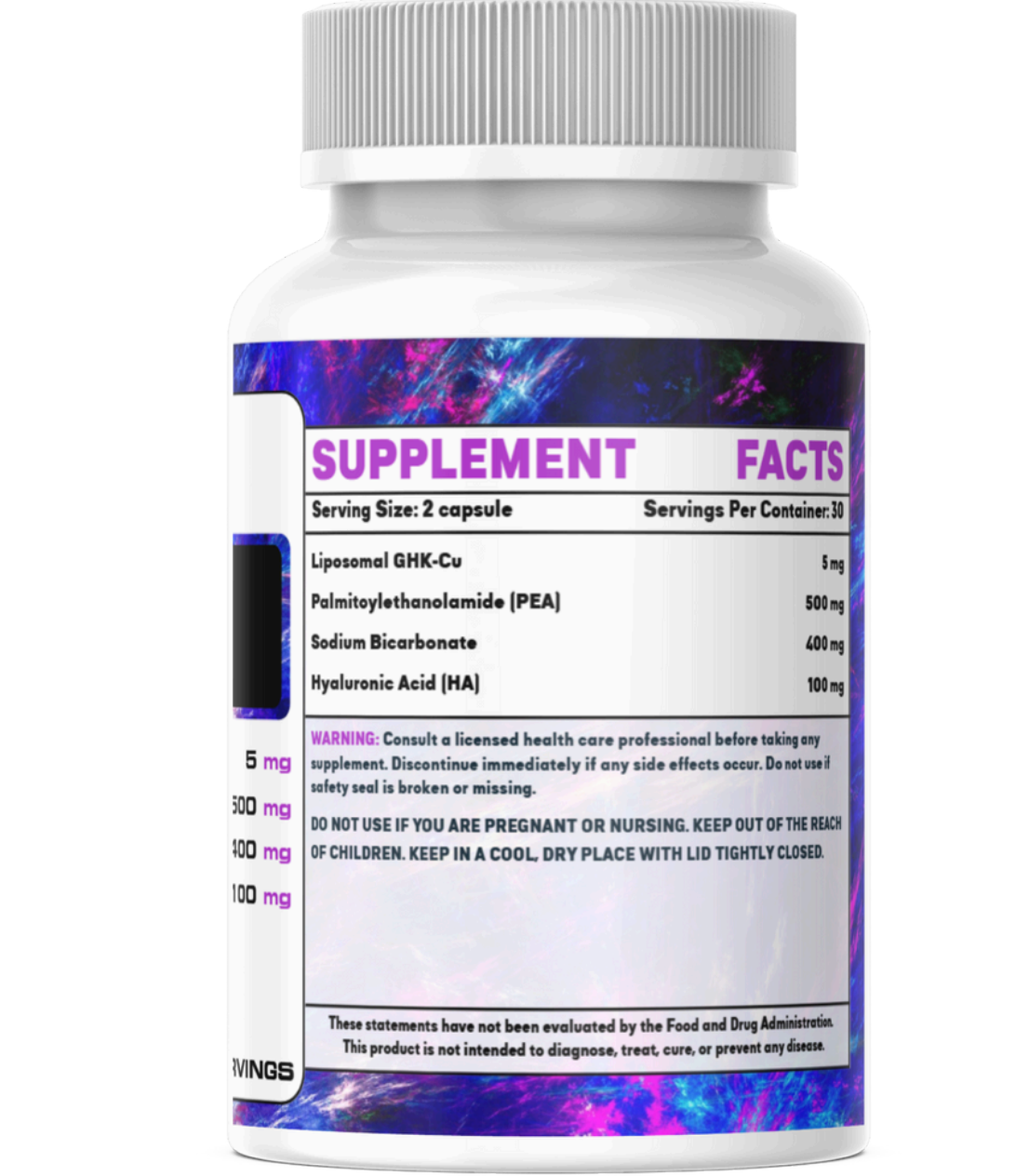 GLOW GHK-cu (5mg) 60 Capsules