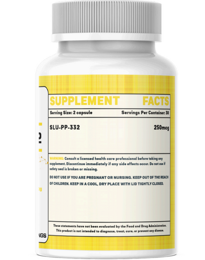 SLU-PP-332 (250 mcg) 60 Capsules