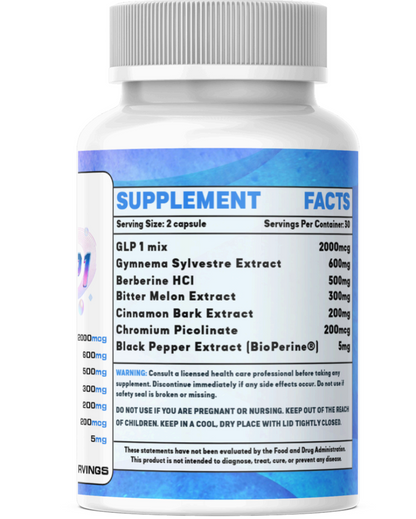 MAXA GLP1 Peptide Mix (2mg) 60 Capsules