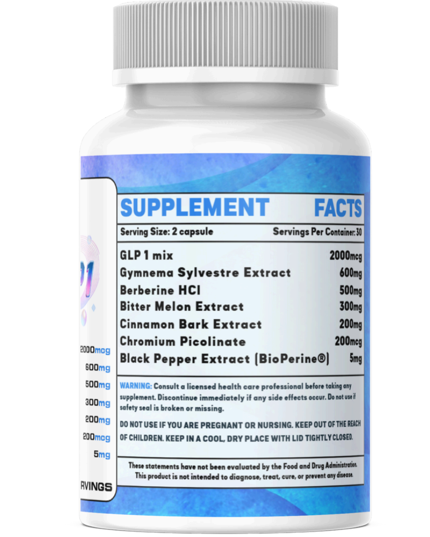 MAXA GLP1 Peptide Mix (2mg) 60 Capsules